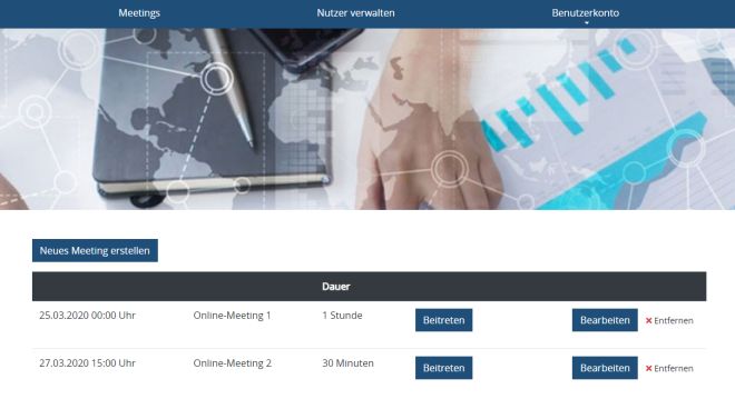 Verwaltungsoberfläche_Online-Meeting